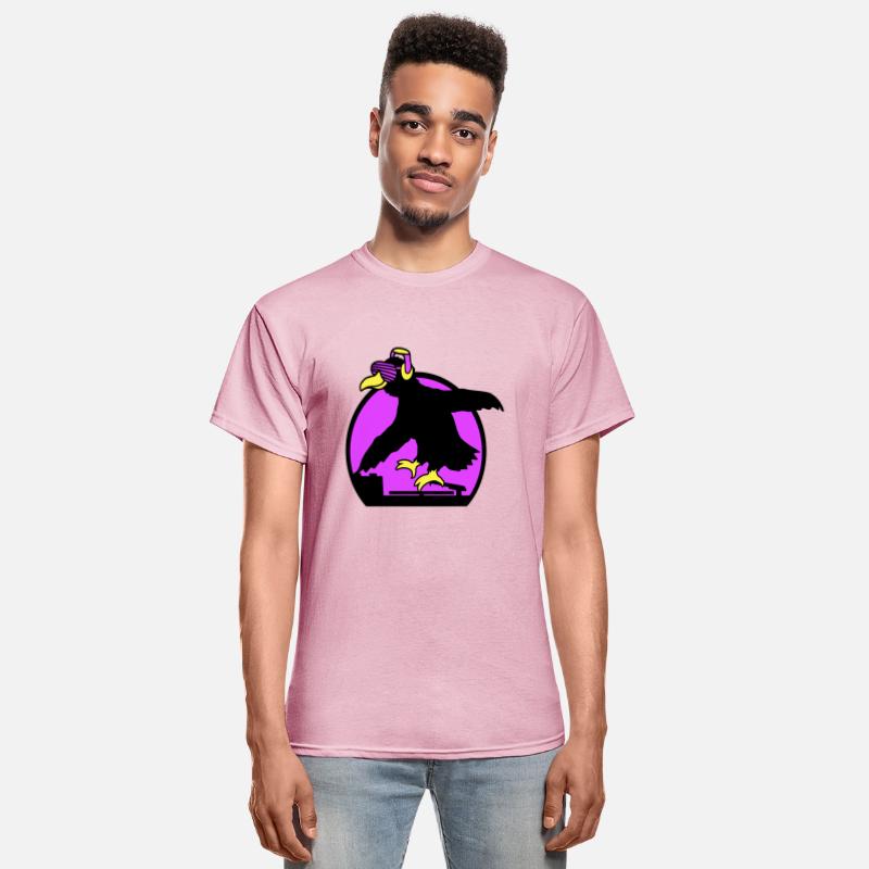 Crow DJ Club listening music sunglasses headphone