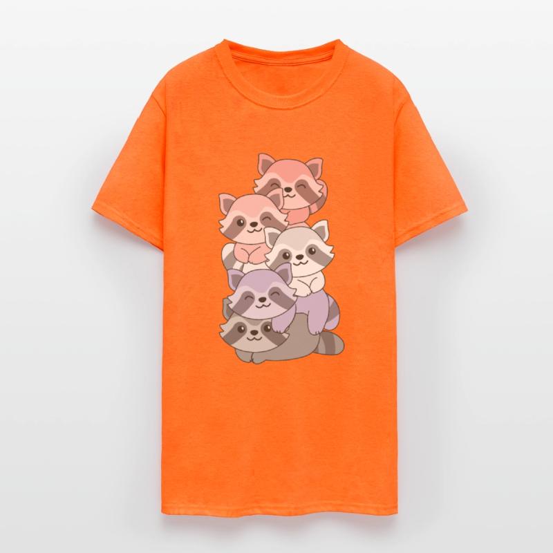 Cupioromantic Flag Pride Lgbtq Cute Raccoon Pile