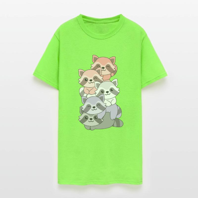 Cupioromantic Flag Pride Lgbtq Cute Raccoon Pile