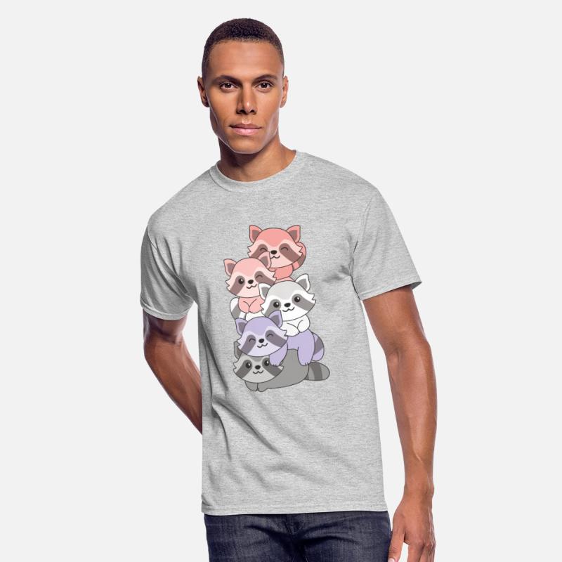 Cupioromantic Flag Pride Lgbtq Cute Raccoon Pile