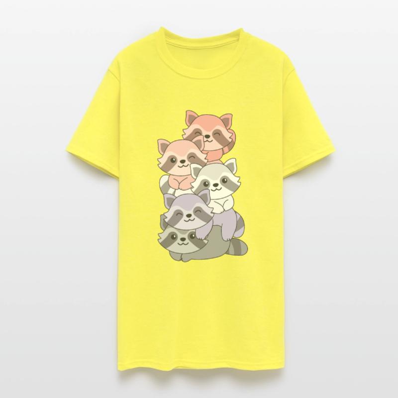 Cupioromantic Flag Pride Lgbtq Cute Raccoon Pile