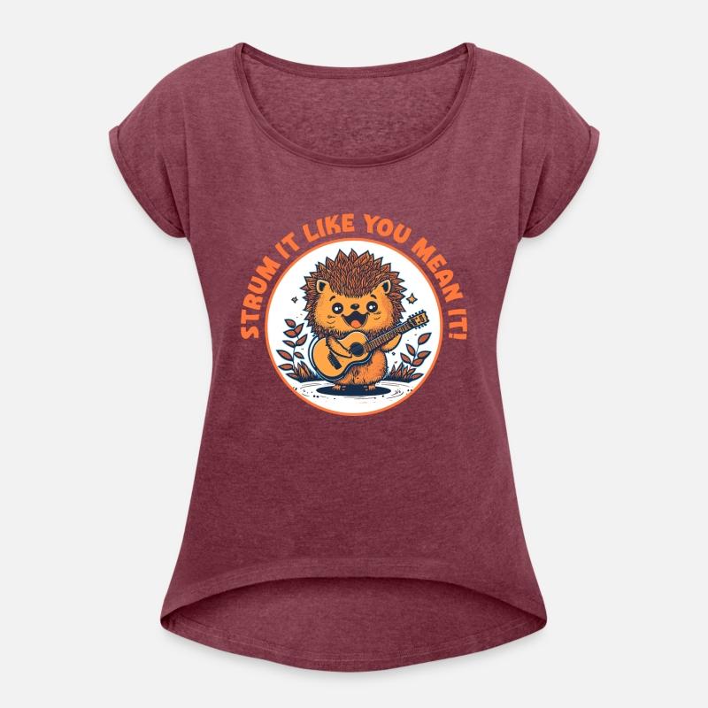 Cute Baby Hedgehog Rocking the Guitar!