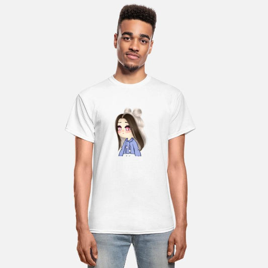 Cute girl. Shy cute girl t-shirt