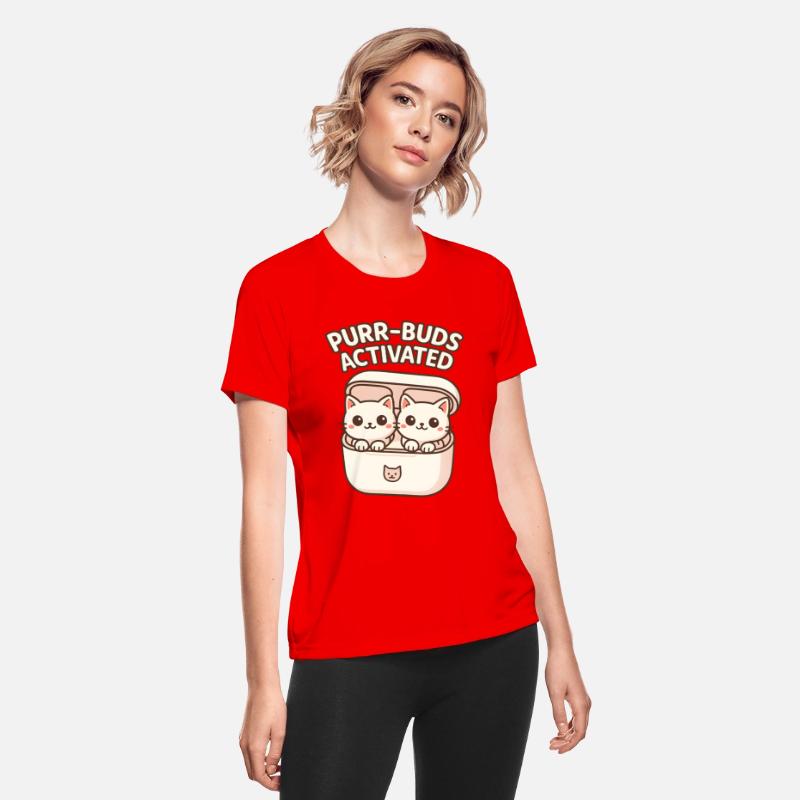 cute Kawaii Cat fun Earbuds Case Funny for Kids