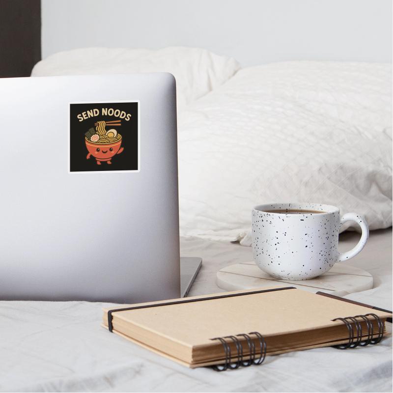 Cute Noodle Bowl with Sentiment