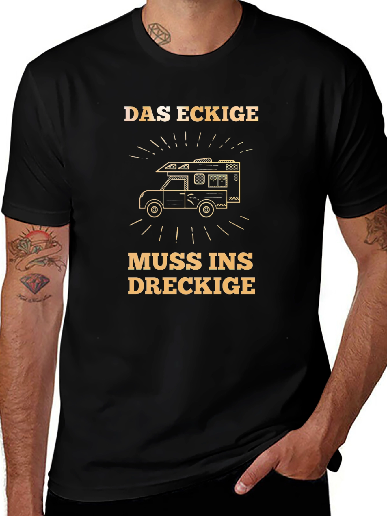 Das Eckige Camping T-Shirt