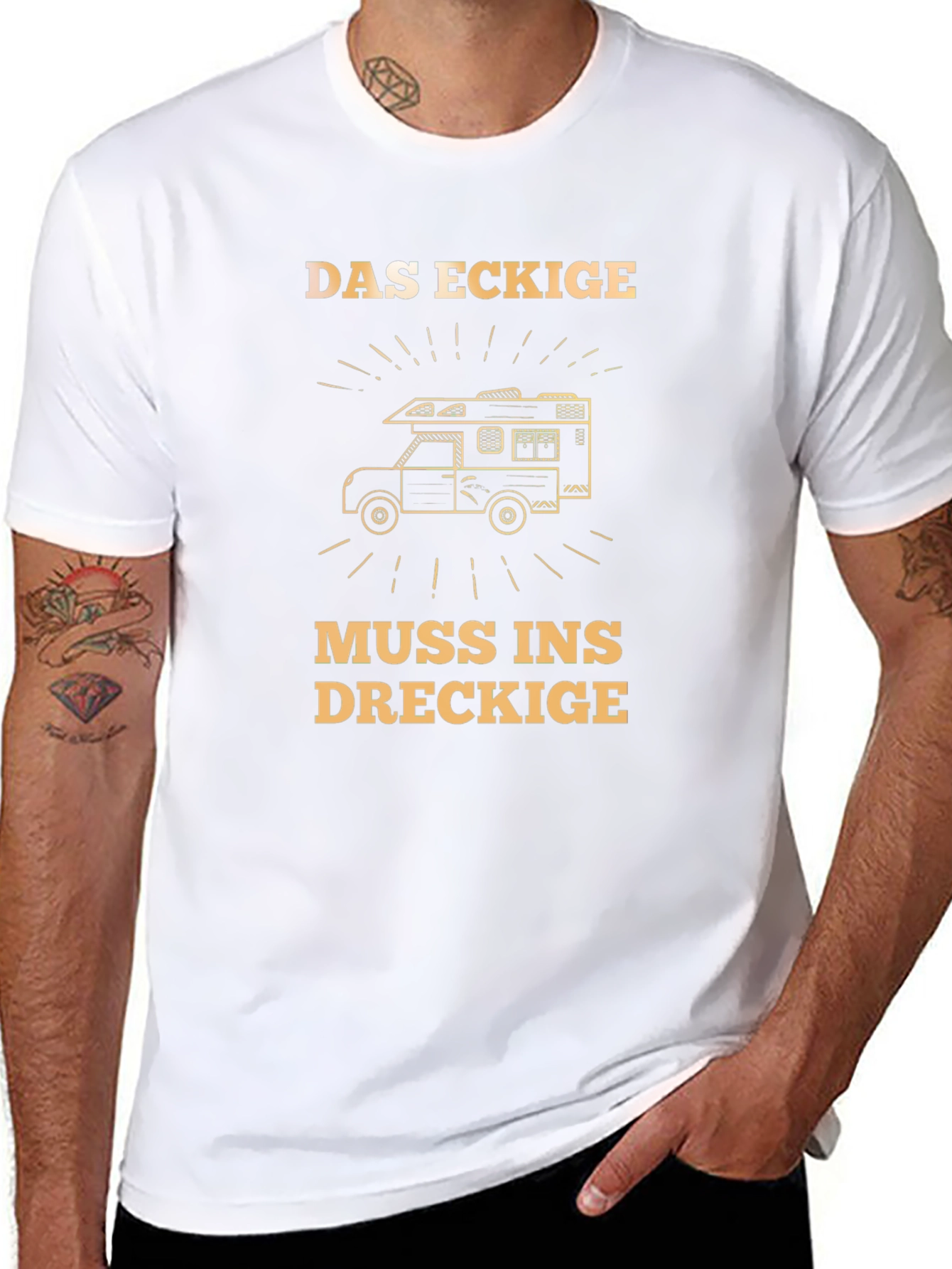 Das Eckige Camping T-Shirt