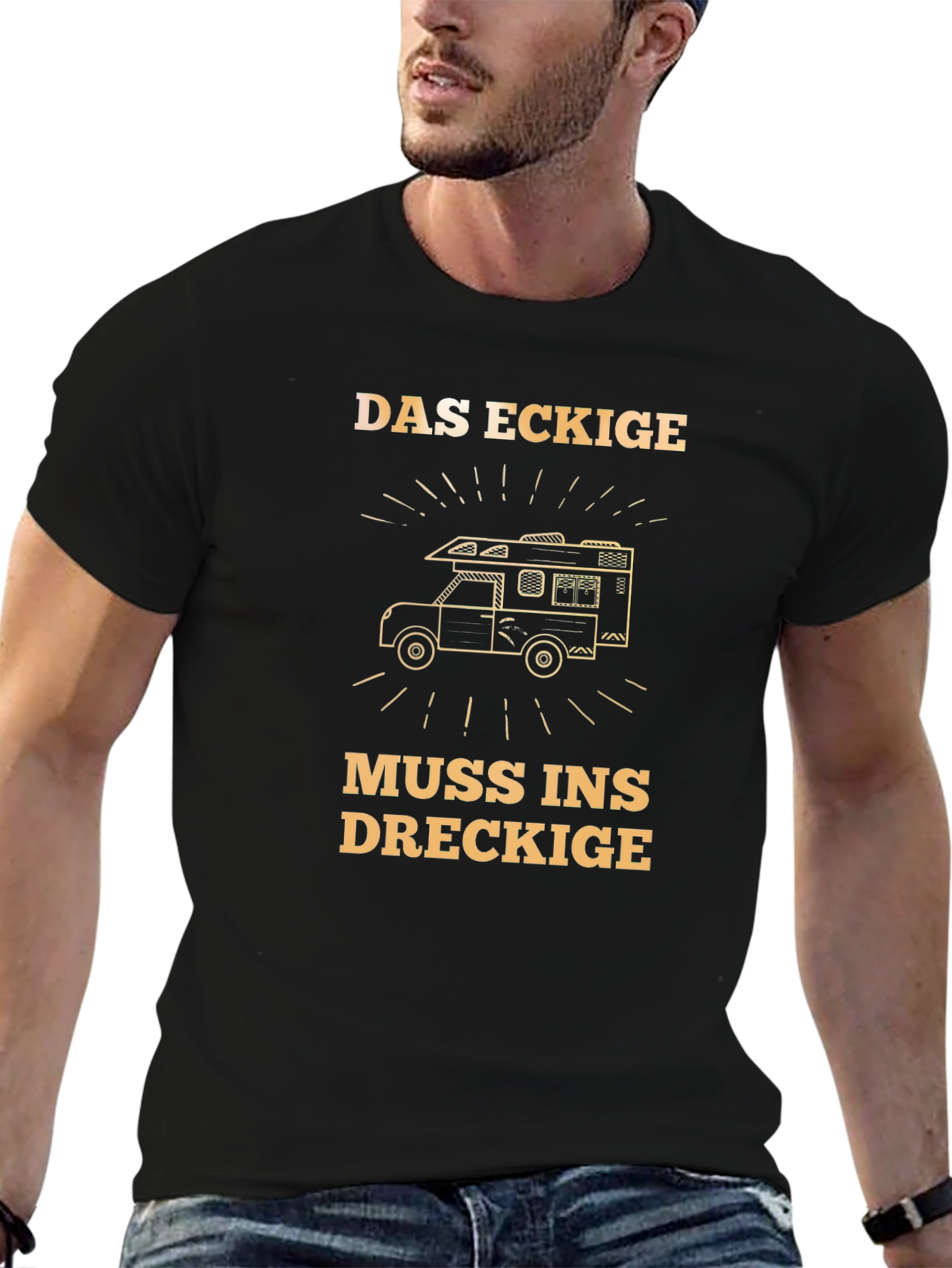 Das Eckige Camping T-Shirt
