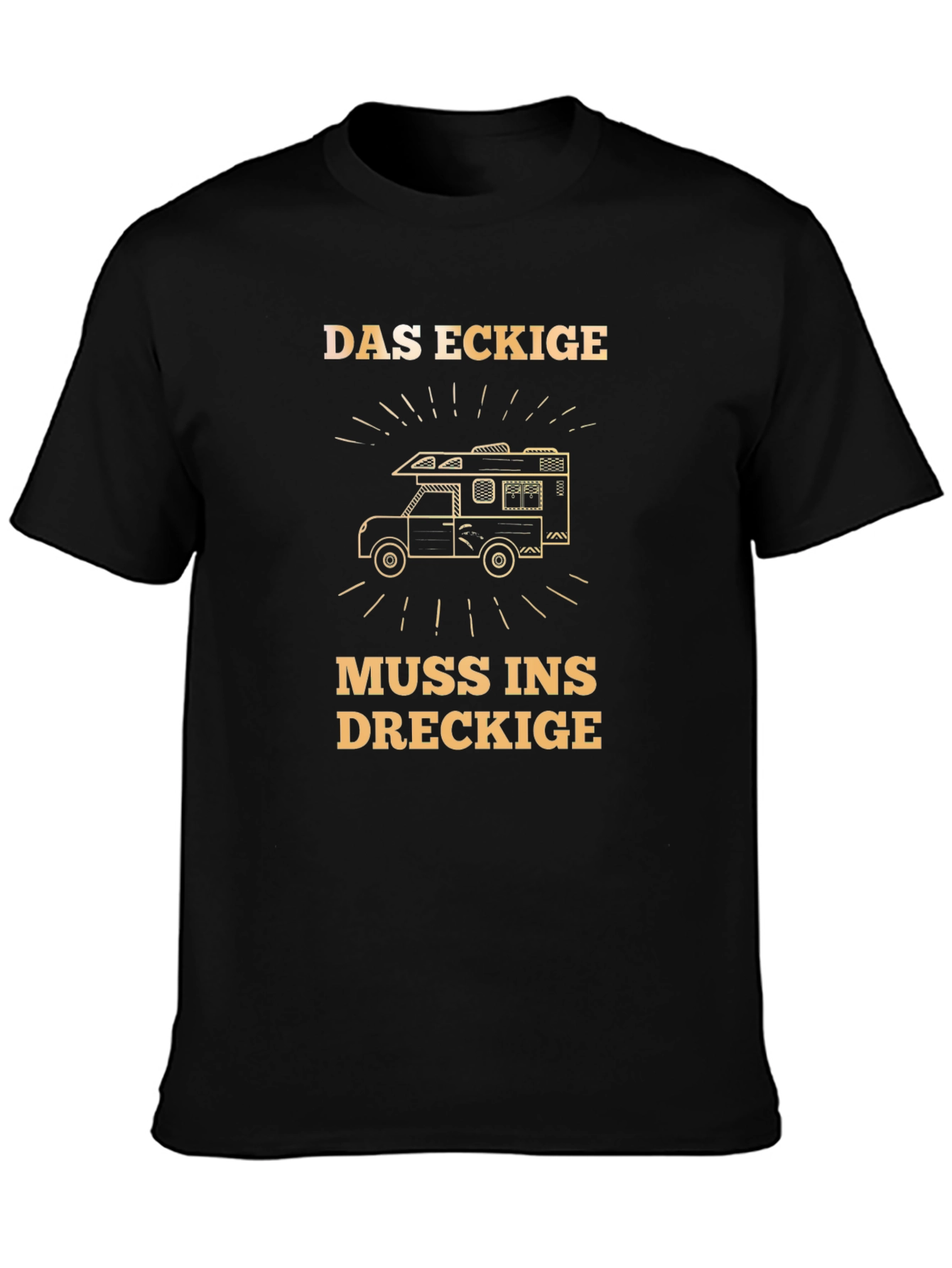 Das Eckige Camping T-Shirt