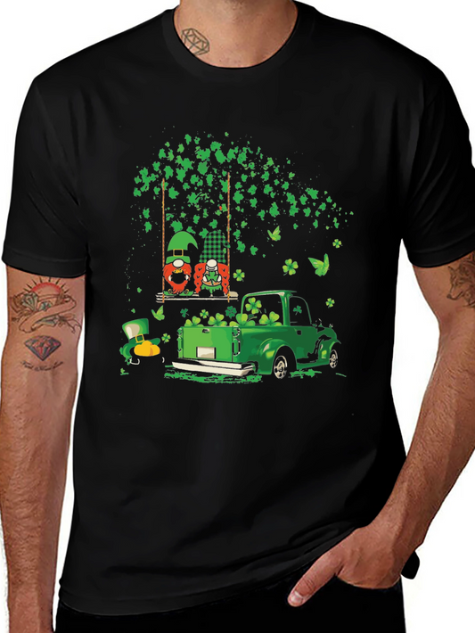 St. Patricks Day Gnome Truck Tee