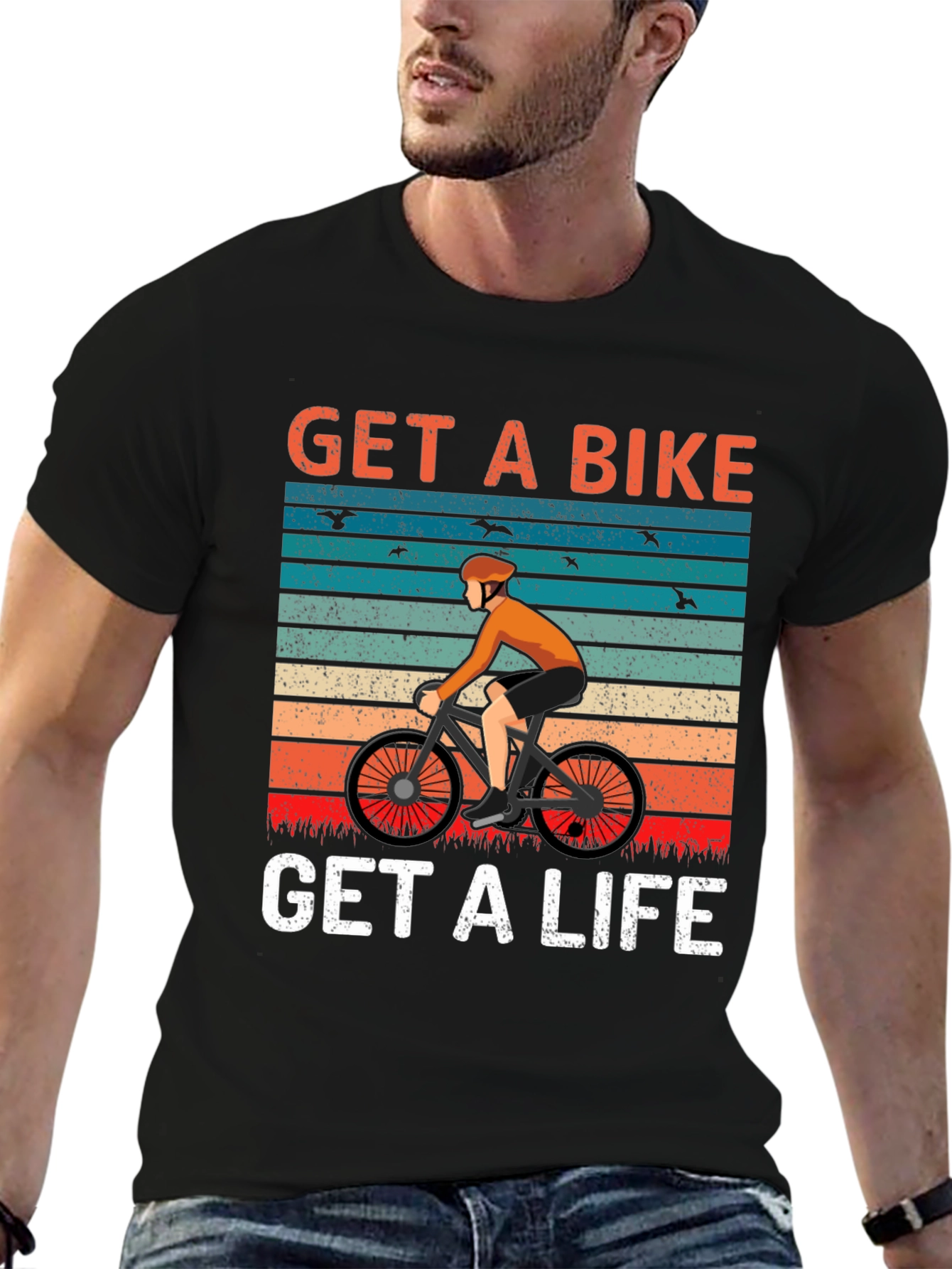 Get A Bike Get A Life T-Shirt