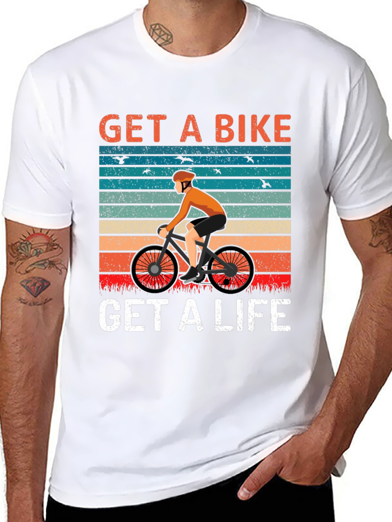 Get A Bike Get A Life T-Shirt