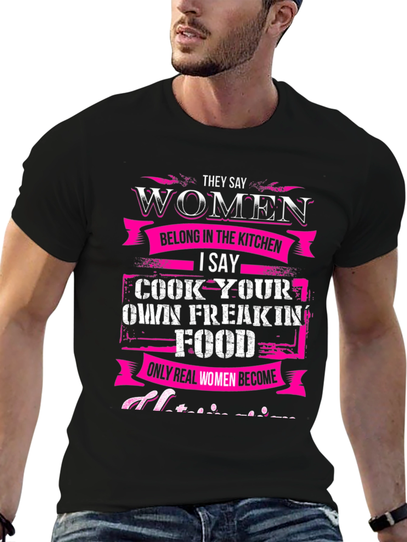 Women Cook Own Freakin Food T-Shirt