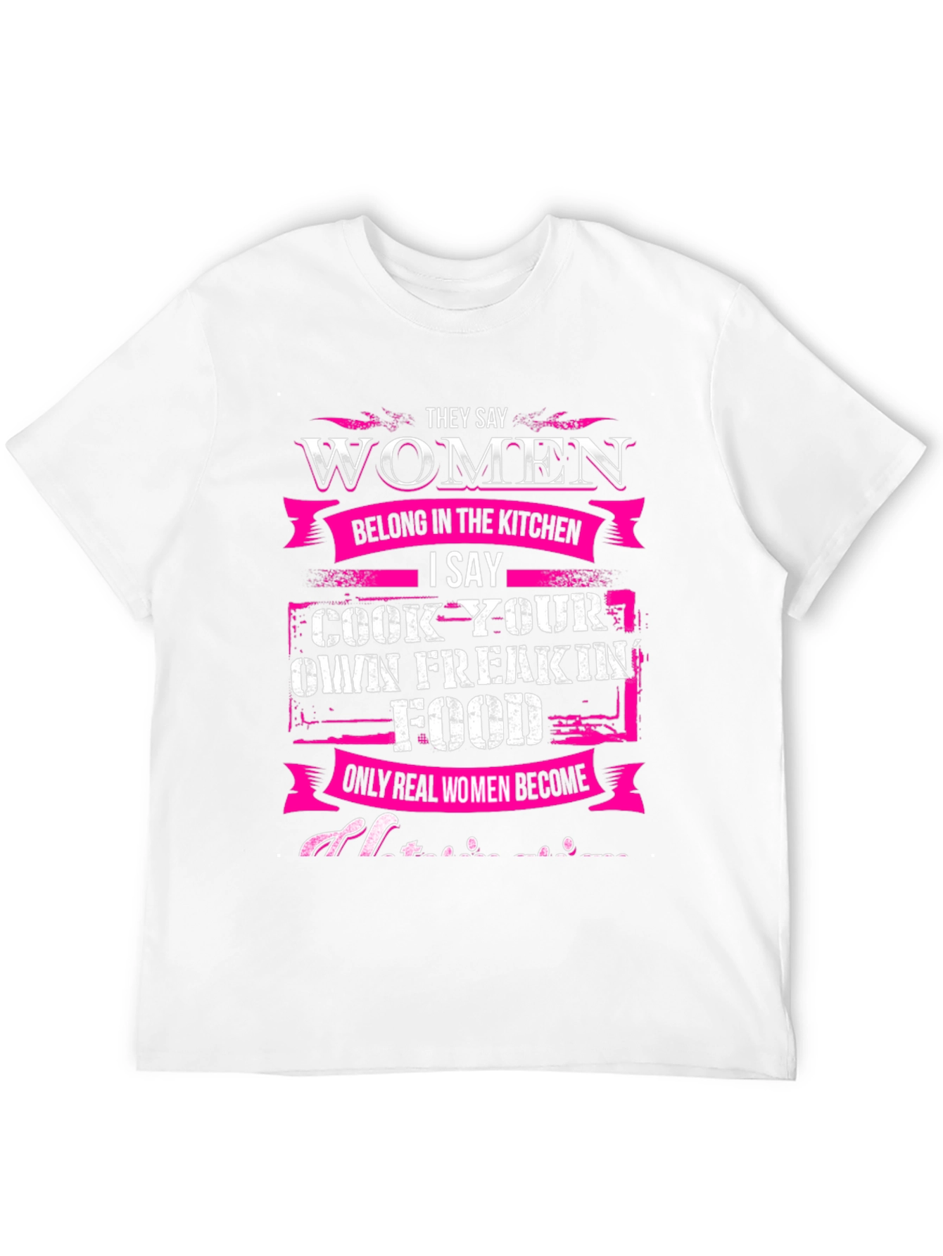 Women Cook Own Freakin Food T-Shirt
