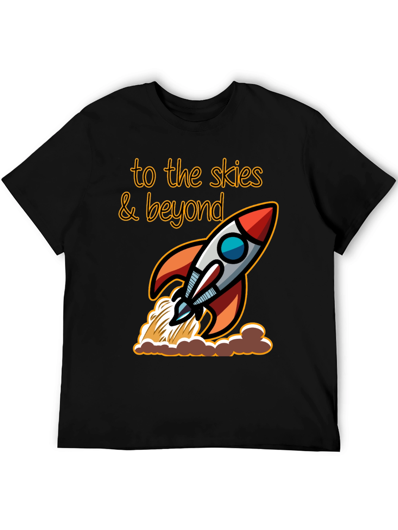 Rocket to the Skies T-Shirt - Adventure Awaits!
