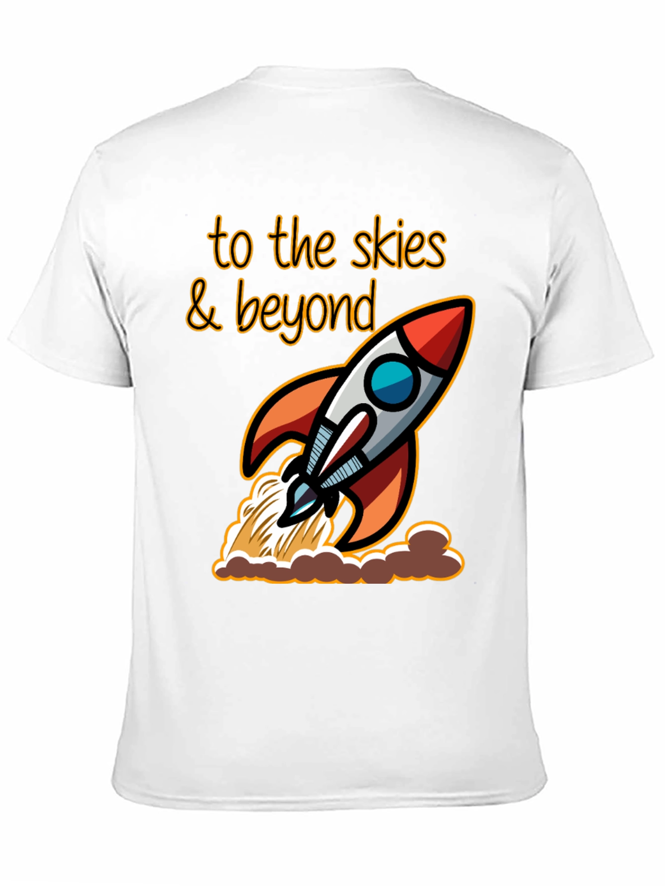 Rocket to the Skies T-Shirt - Adventure Awaits!