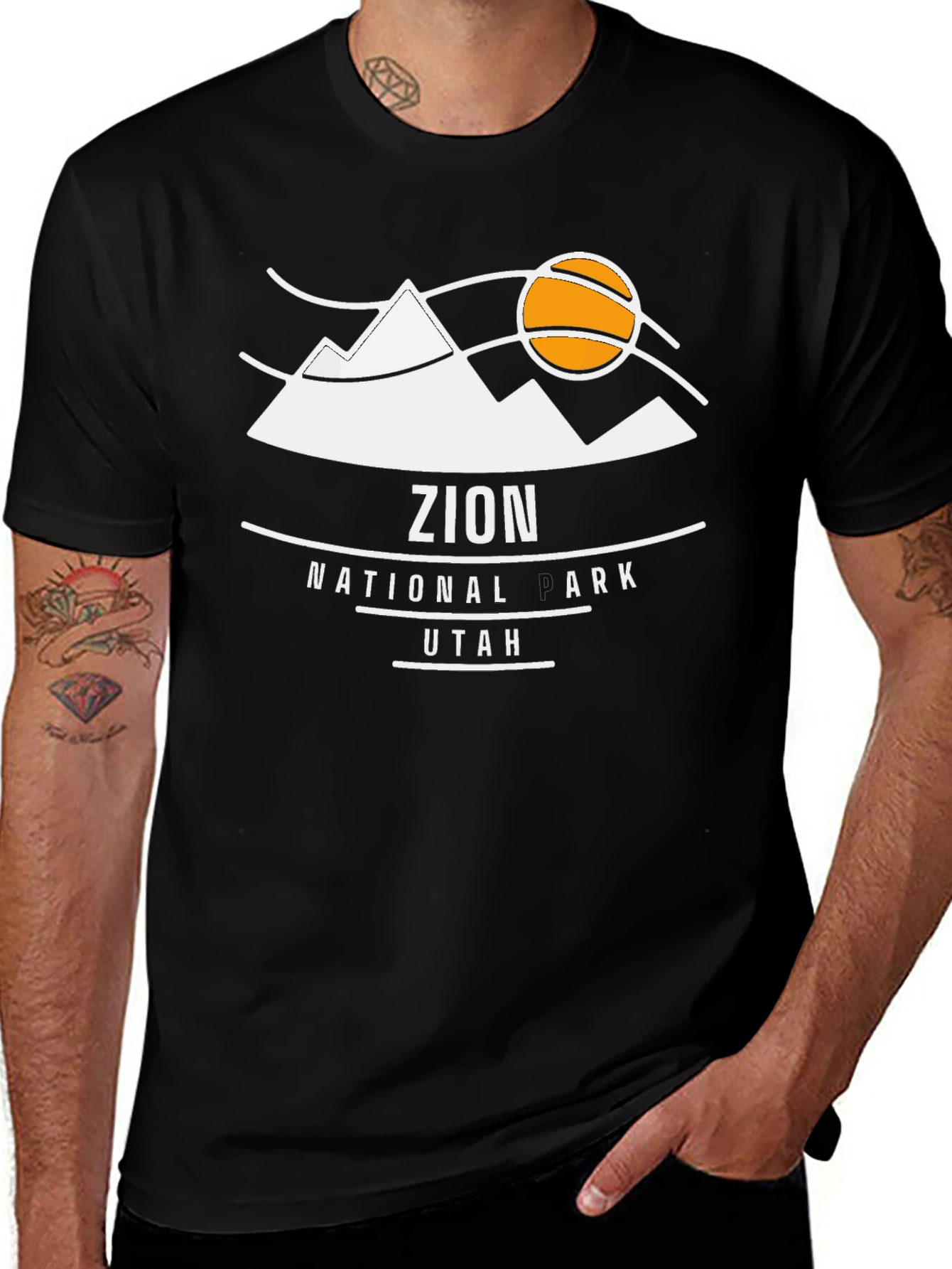 Zion National Park Utah Graphic T-Shirt