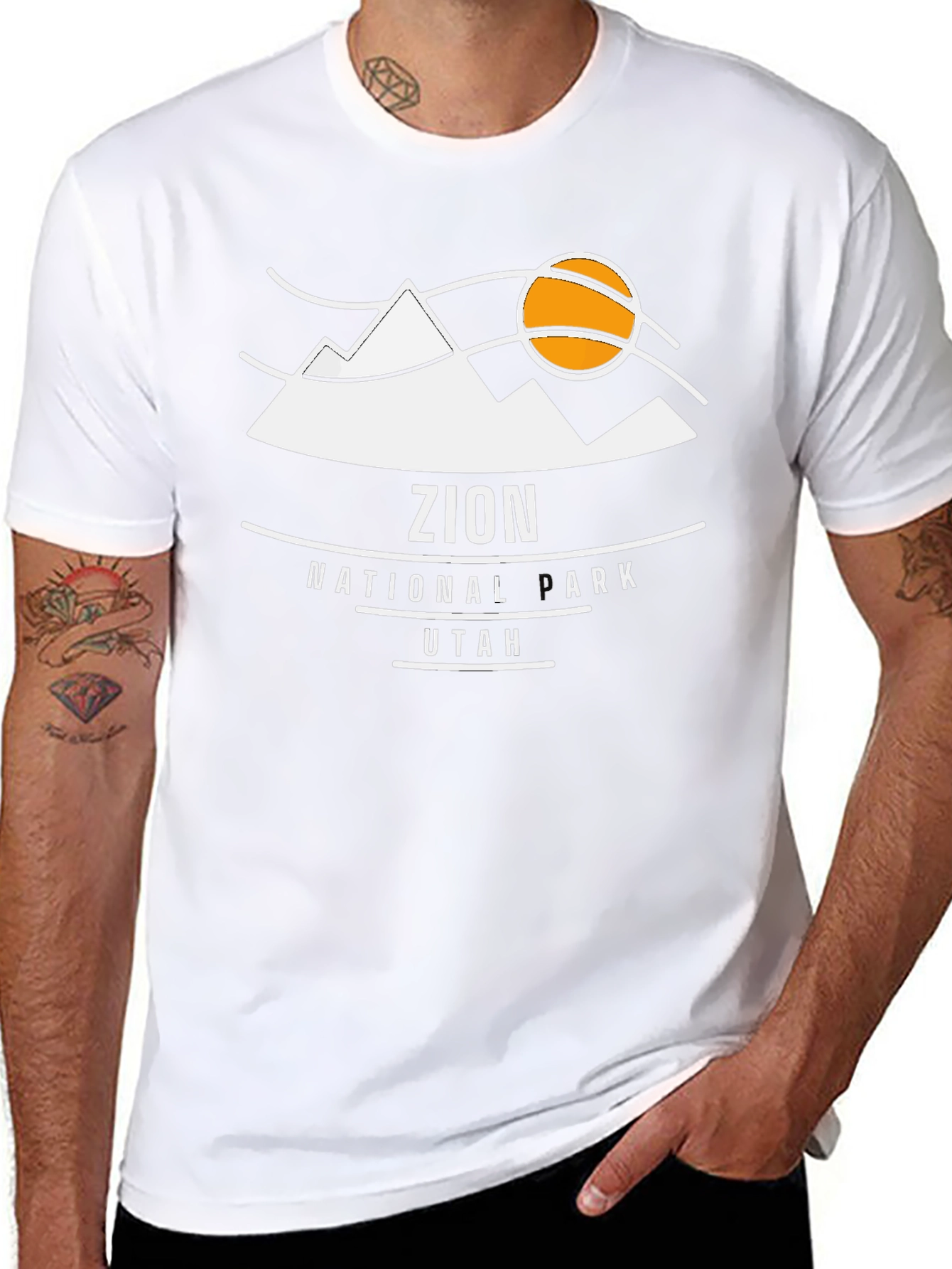 Zion National Park Utah Graphic T-Shirt
