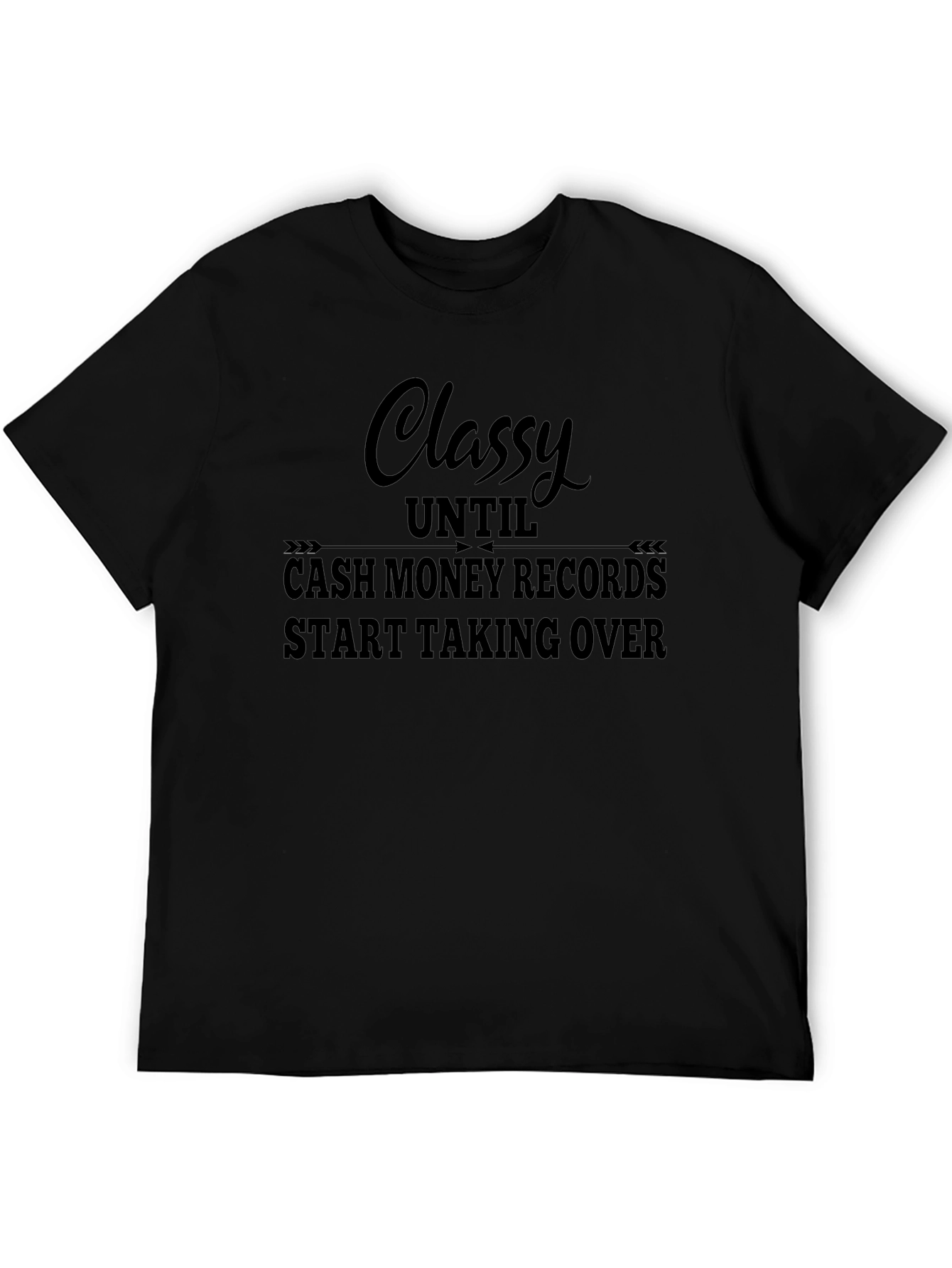 Classy Cash Money Records Black T-Shirt