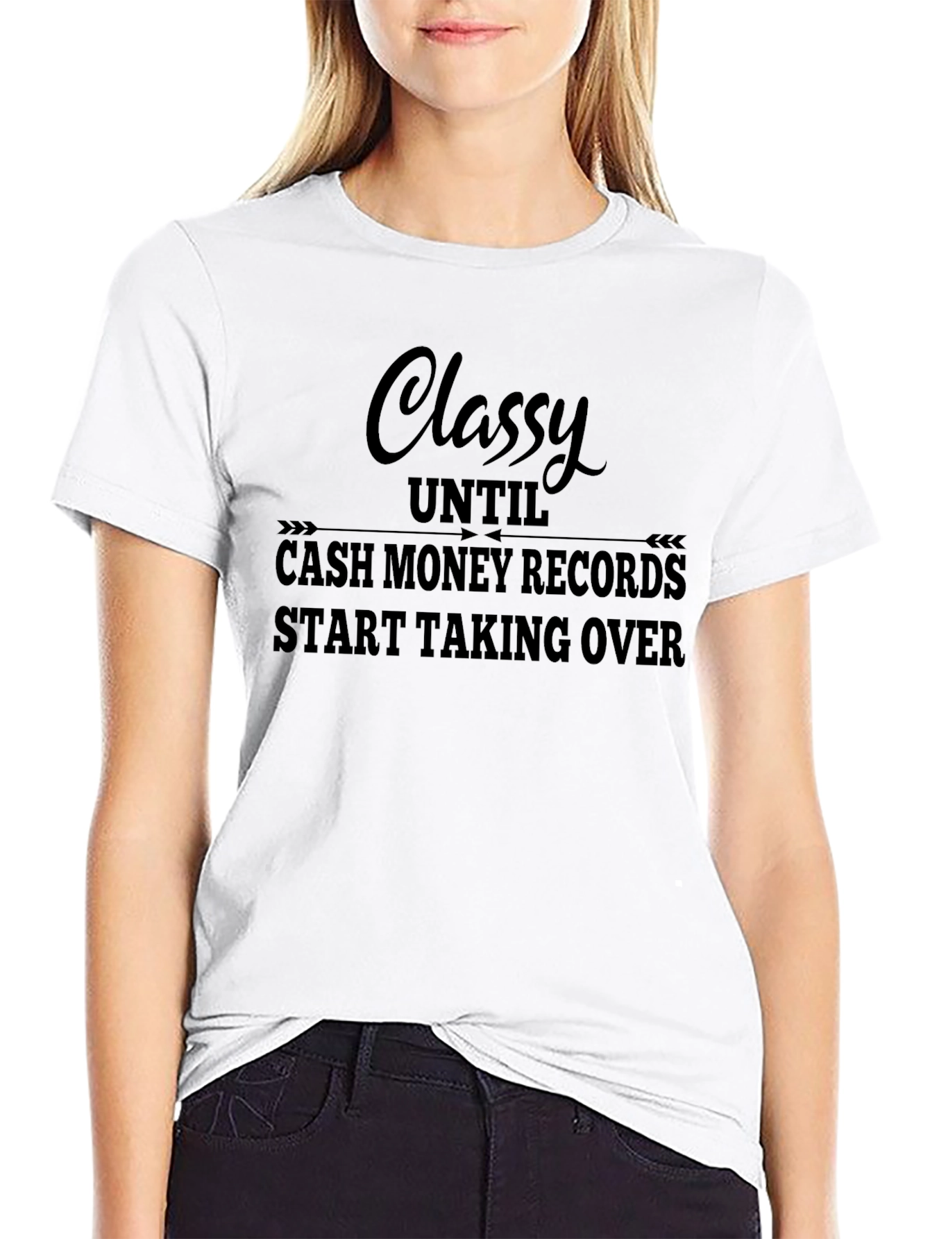 Classy Cash Money Records Black T-Shirt