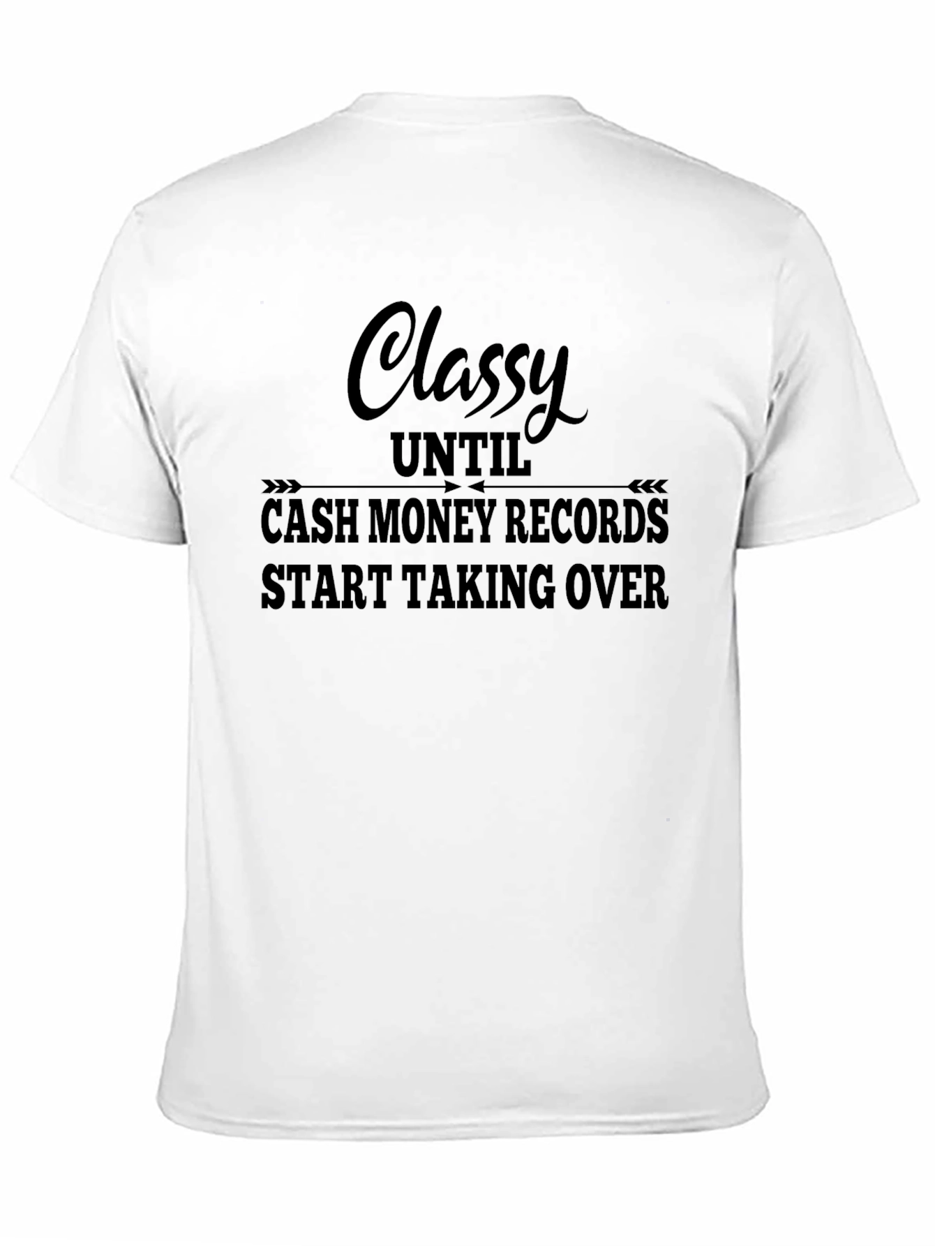 Classy Cash Money Records Black T-Shirt