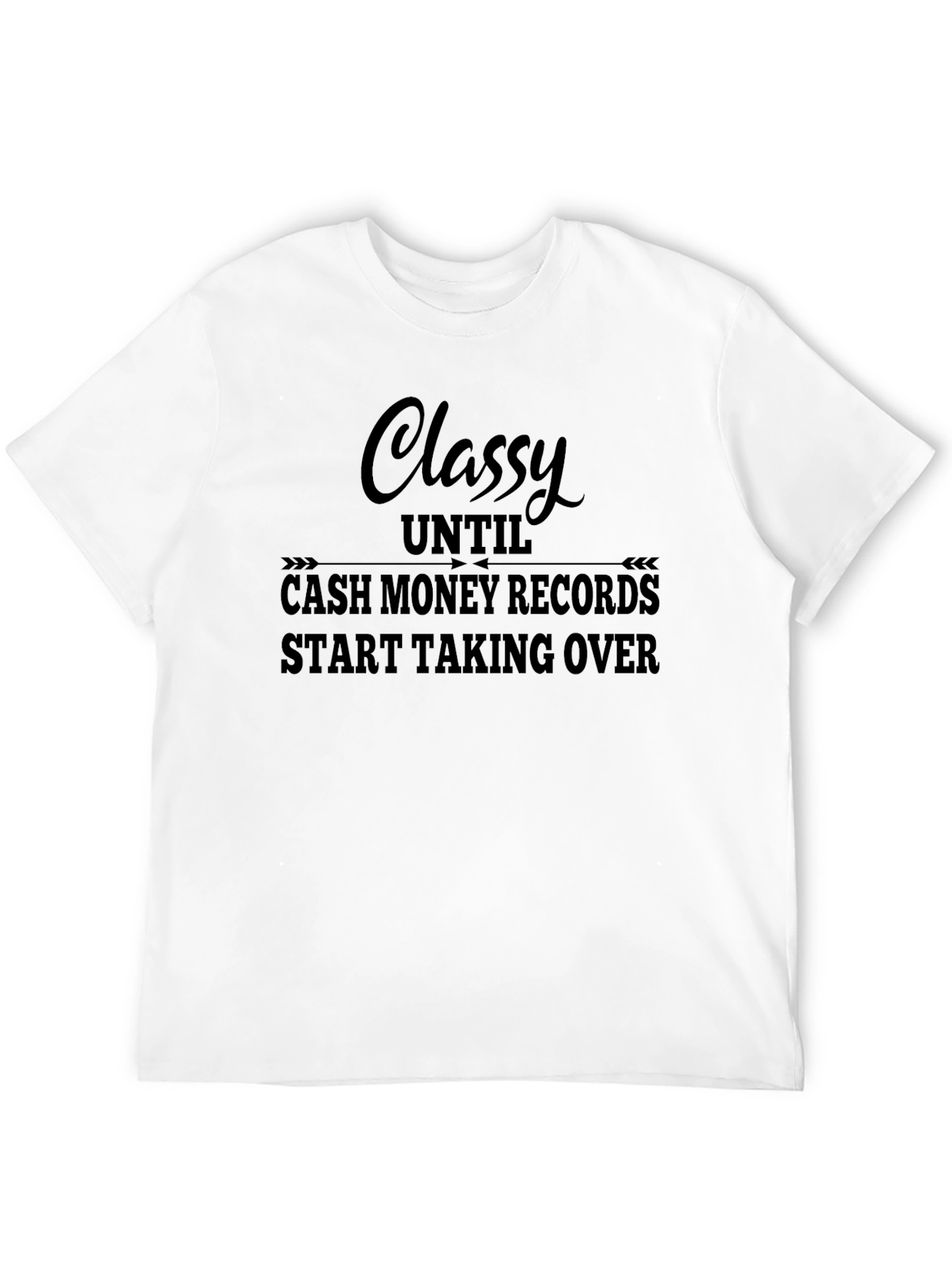 Classy Cash Money Records Black T-Shirt