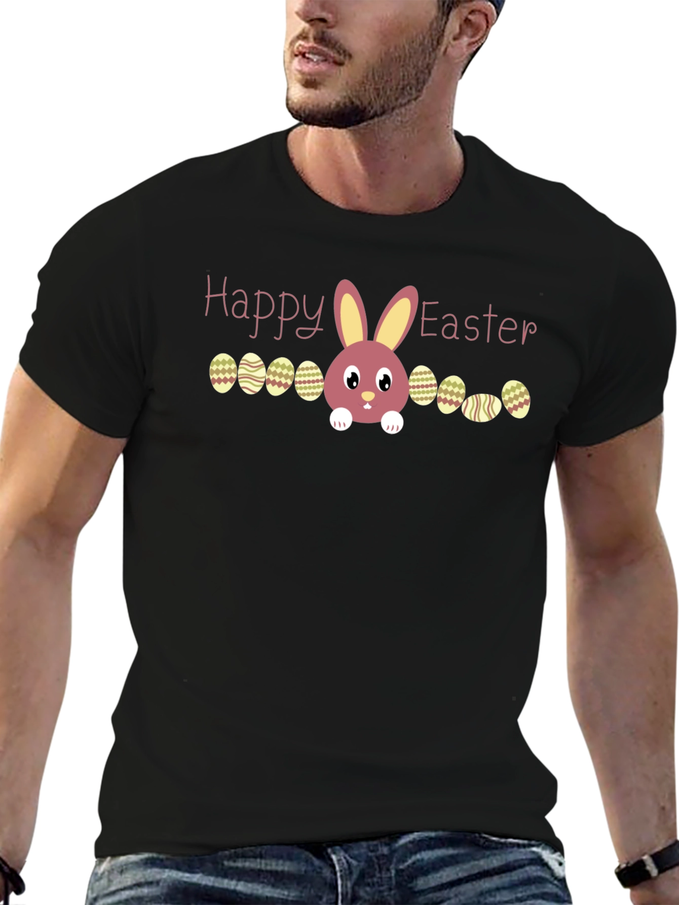 Happy Easter Bunny T-Shirt - Cute Easter Tee