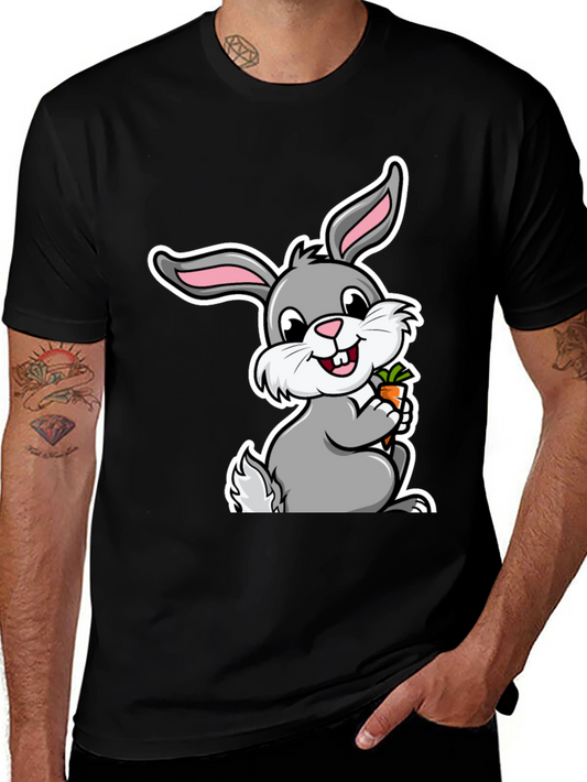 Cute Bunny Graphic T-Shirt - Easter Gift