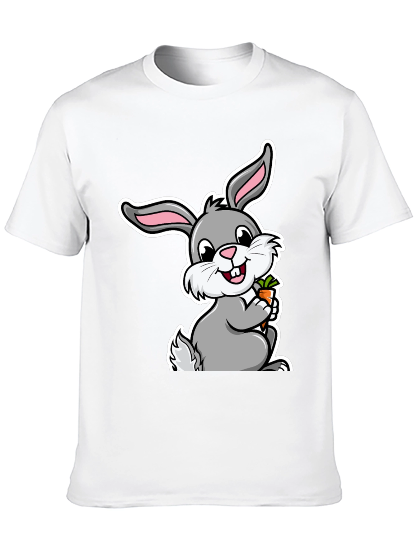 Cute Bunny Graphic T-Shirt - Easter Gift