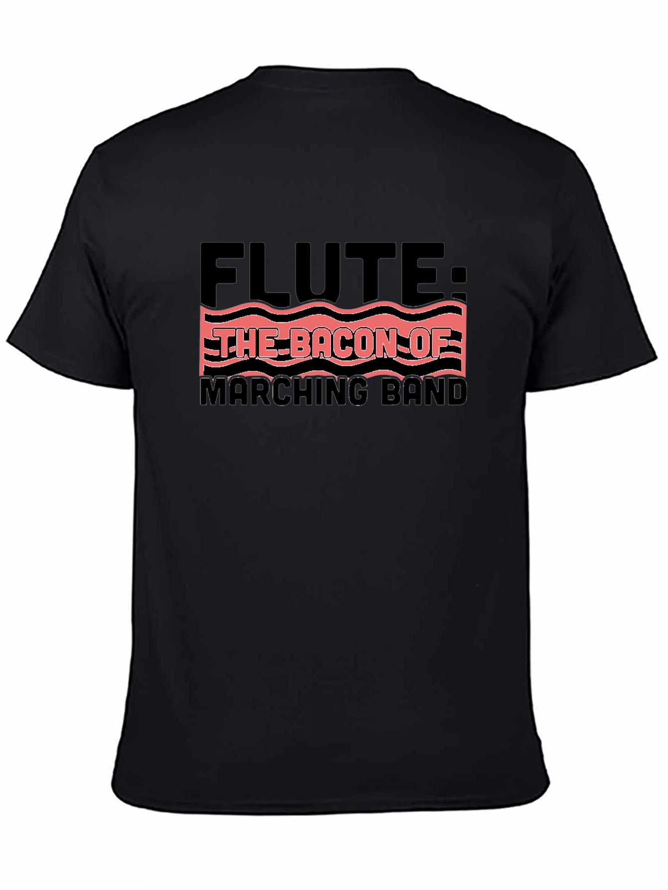 Flute Bacon of Marching Band T-Shirt