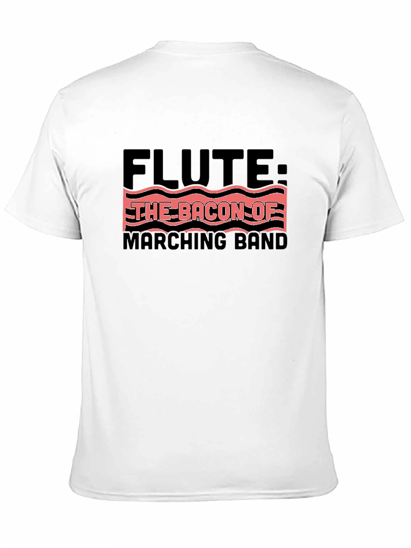Flute Bacon of Marching Band T-Shirt