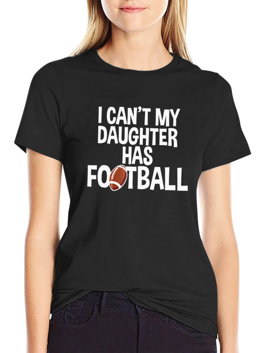 Daughters Football Dad T-Shirt