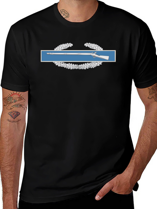 Infantryman Badge Black T-Shirt
