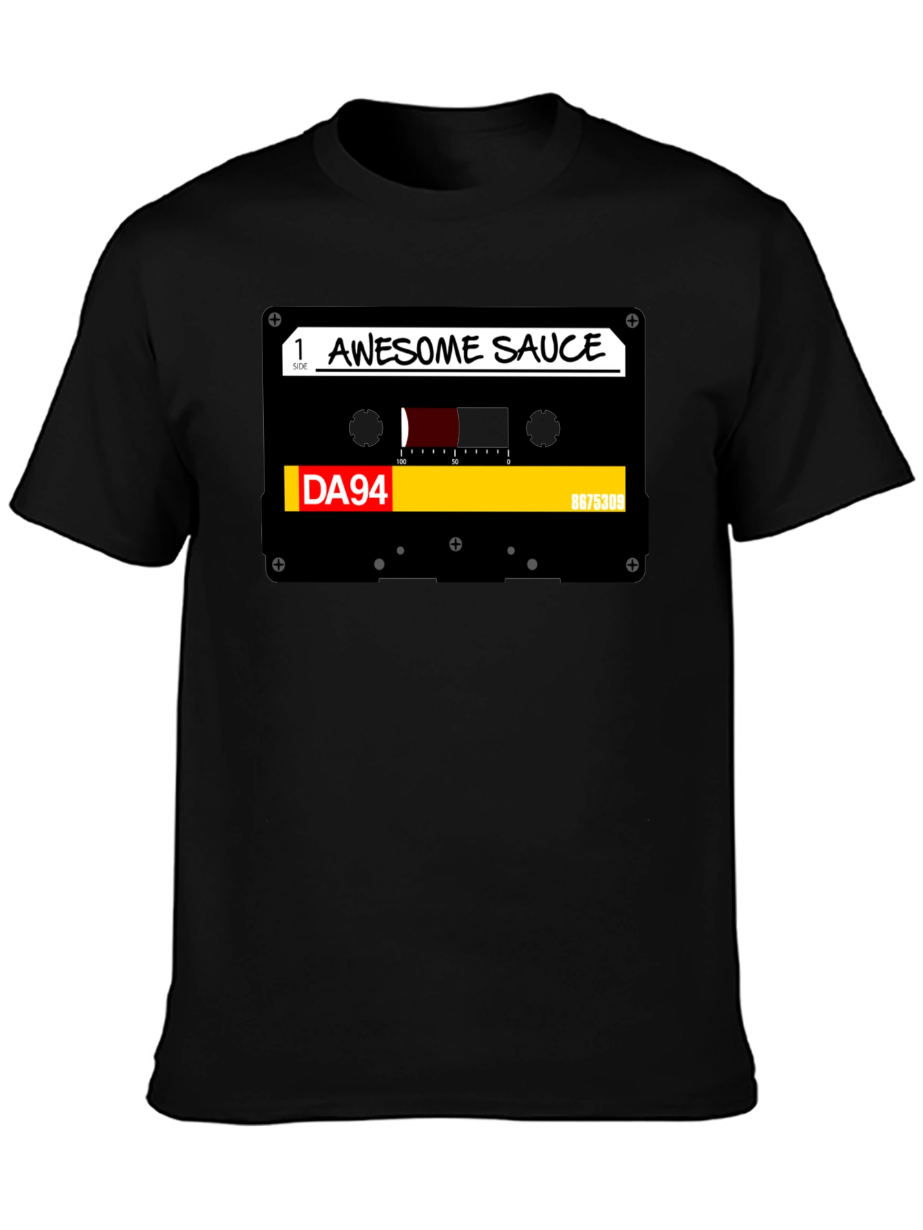 Awesome Sauce Cassette Tape T-Shirt - Retro Music Tee