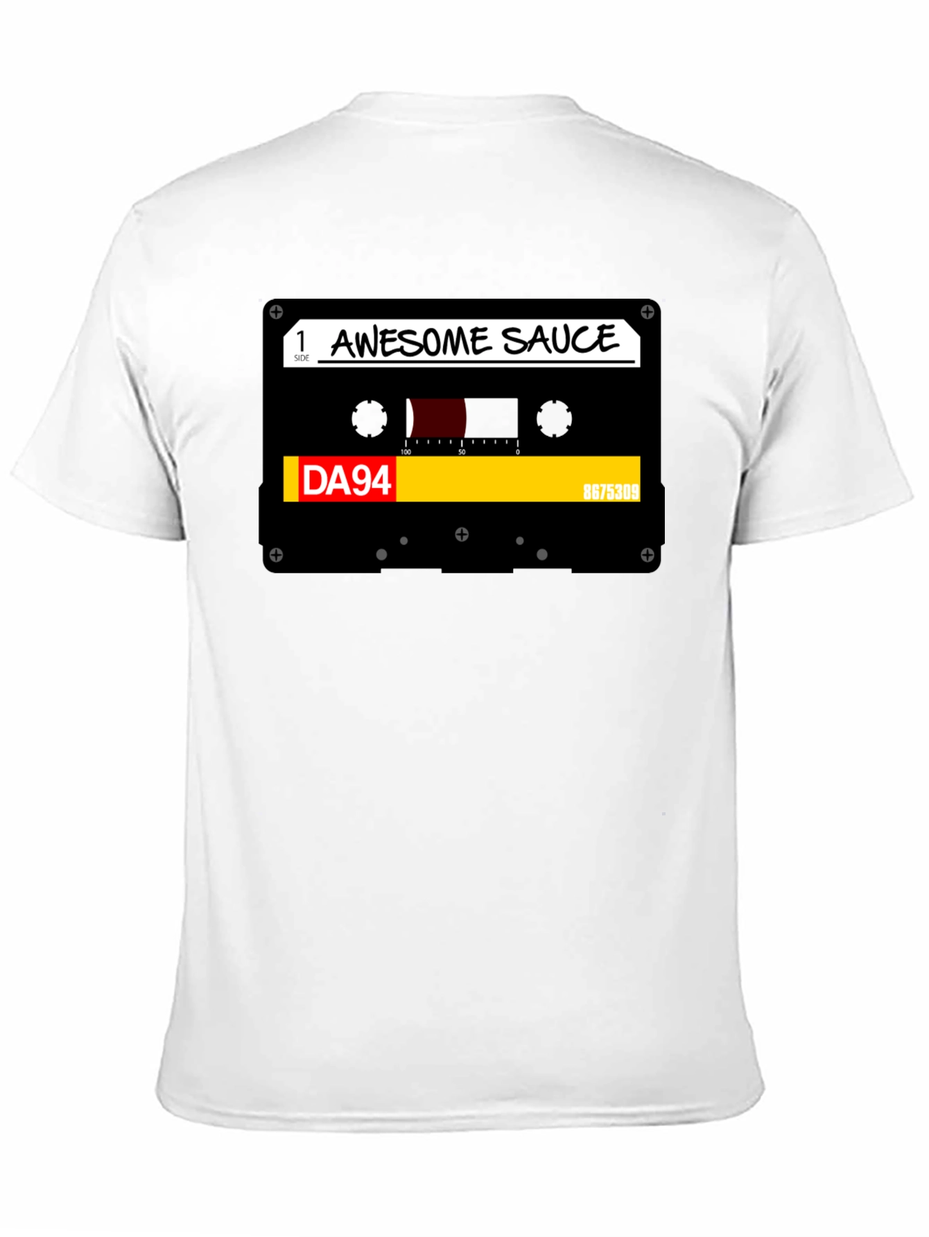 Awesome Sauce Cassette Tape T-Shirt - Retro Music Tee