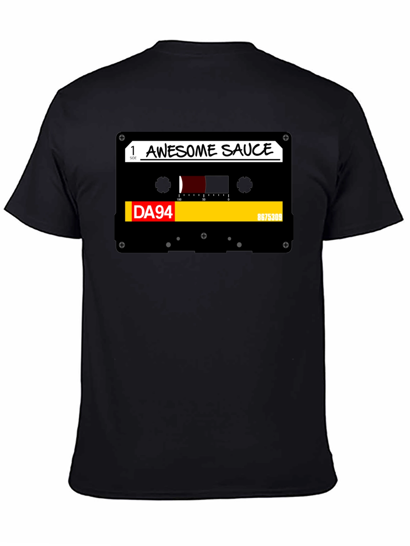 Awesome Sauce Cassette Tape T-Shirt - Retro Music Tee