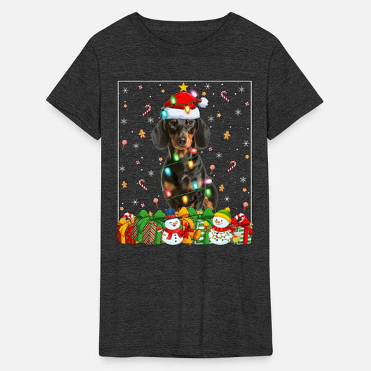 Dachshund Dog Christmas Lights