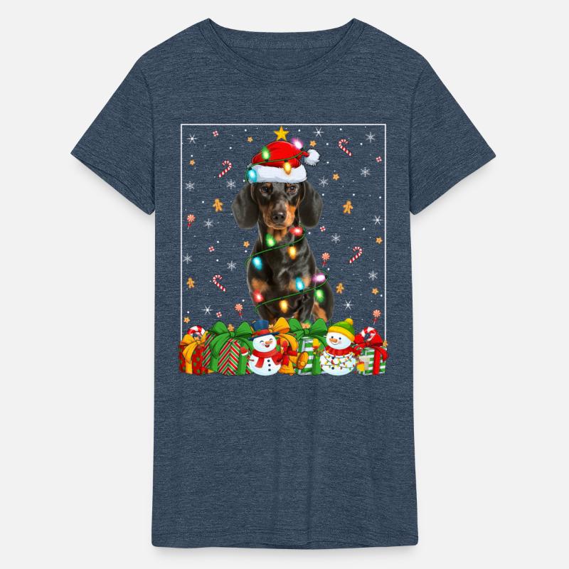 Dachshund Dog Christmas Lights