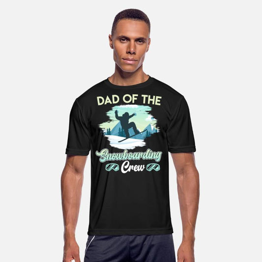 Dad of the Snowboarding Crew Snowboard Shirt
