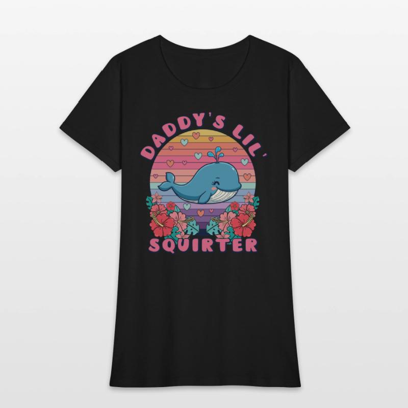Daddys Lil Squirter Shirt Funny Bachelorette Party