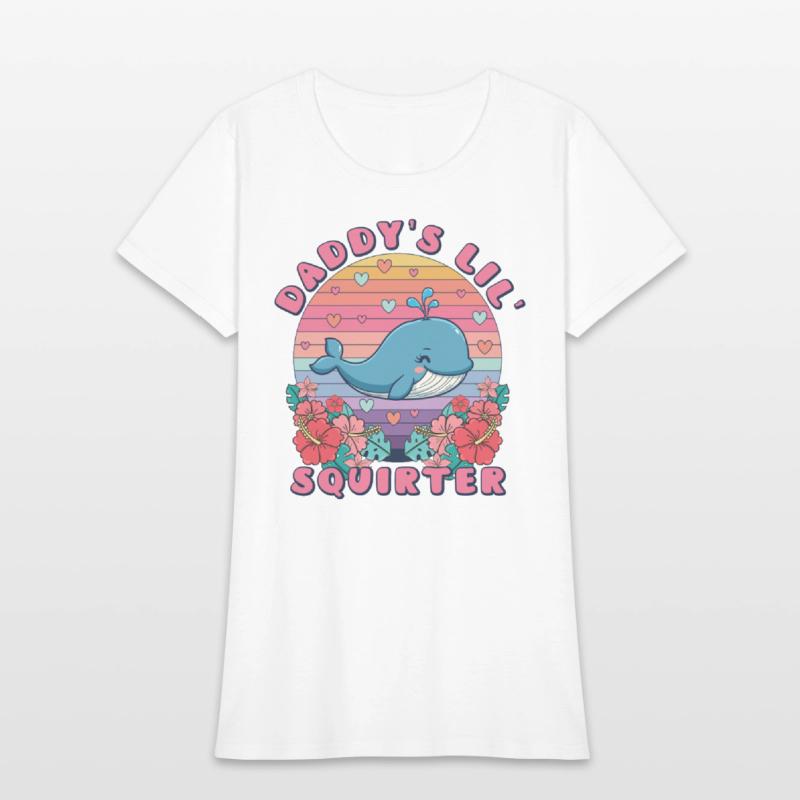 Daddys Lil Squirter Shirt Funny Bachelorette Party
