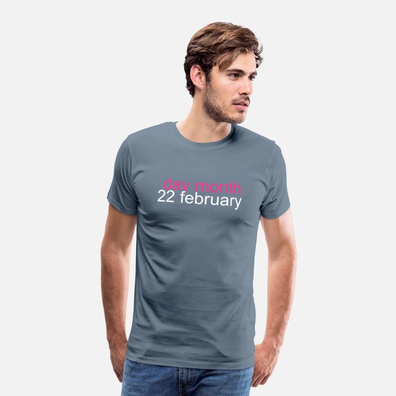 day month 22 february