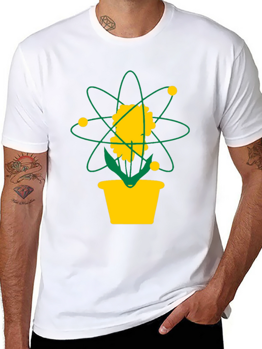 Atomic Flower T-Shirt - Science Meets Style