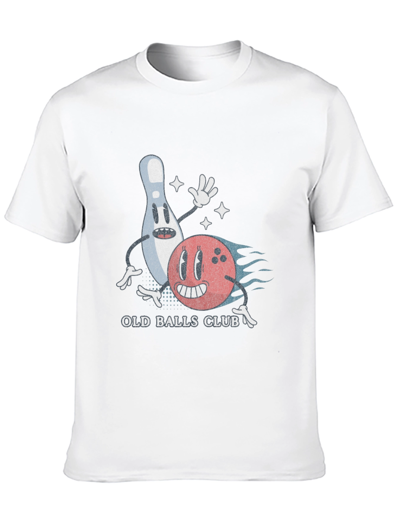 Old Balls Club Bowling T-Shirt