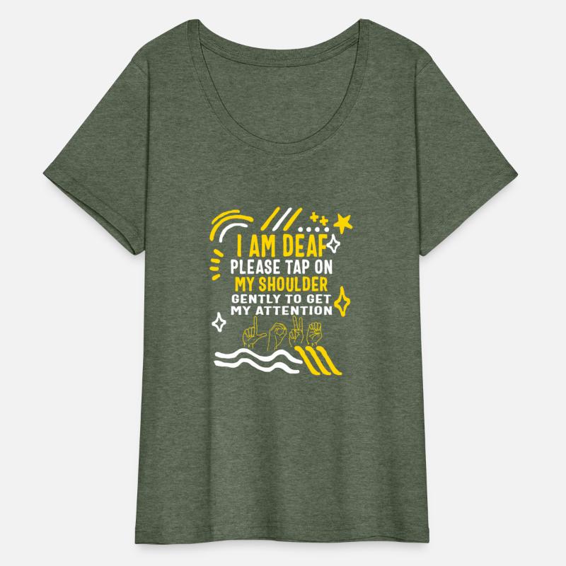 Deaf Awareness Month Shirt, I Am Deaf Tap My