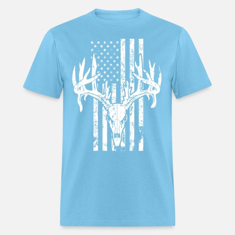 Deer Hunting USA Flag