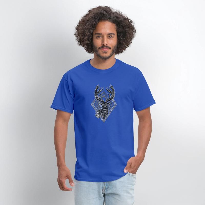 Deer Tribal with rhombus pattern - 5000 - DIGITAL