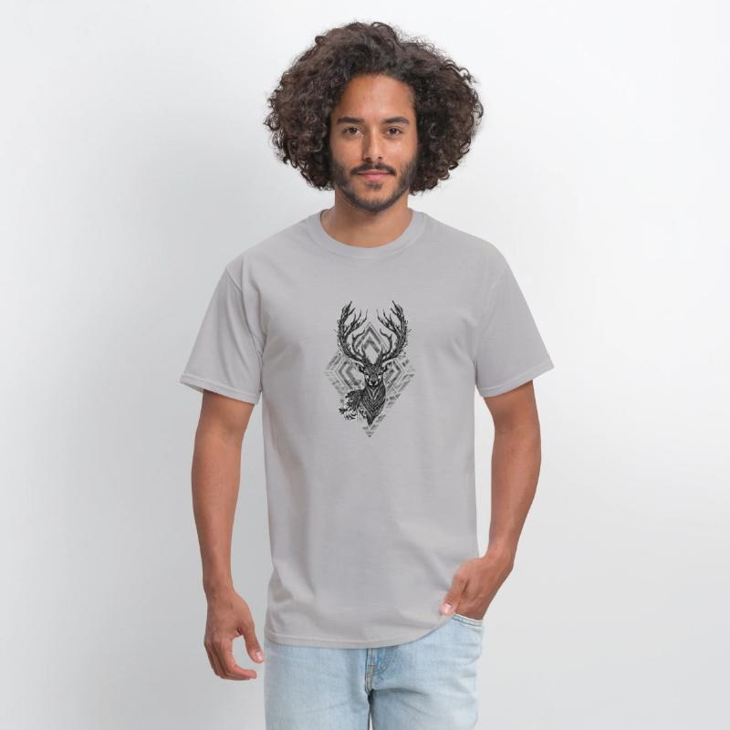 Deer Tribal with rhombus pattern - 5000 - DIGITAL