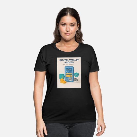Digital Wallet Themed Clothing Design