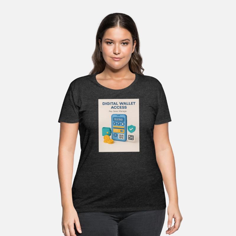 Digital Wallet Themed Clothing Design